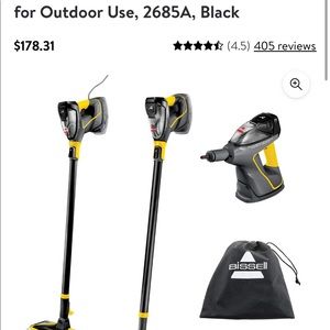 Bissell Power Steamer Heavy Duty 3 in 1 steam mop New